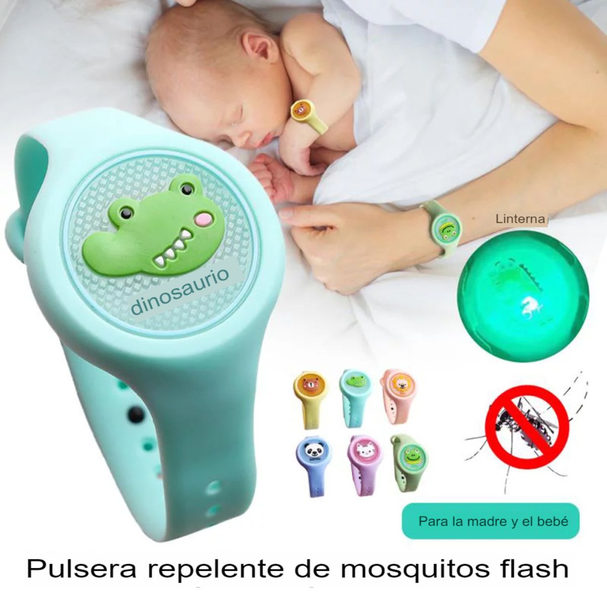 Reloj de niño repelente de mosquitos