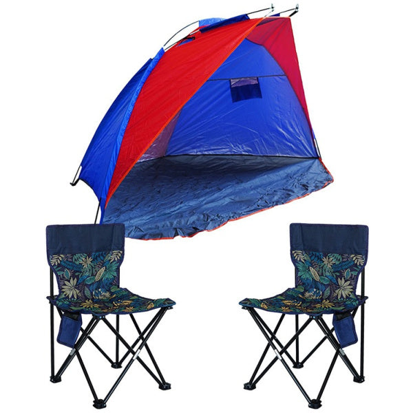 Carpa de playa 2 Personas + 2 sillas