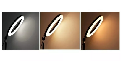 Aro de Luz 55cm con trípode de 210cm