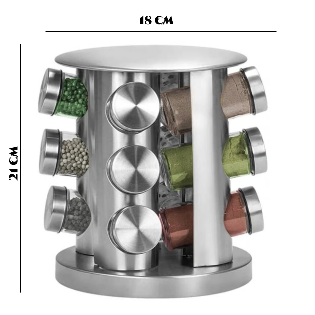 Especiero giratorio 12 pcs