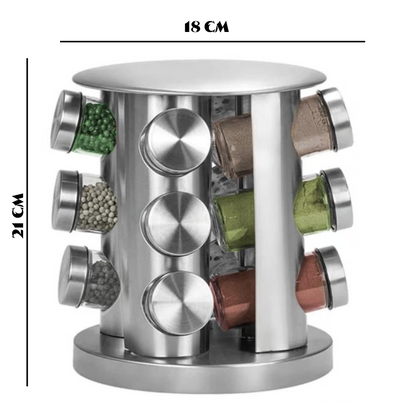 Especiero giratorio 12 pcs