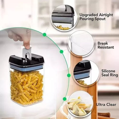 Recipientes contenedores set de 7 envases