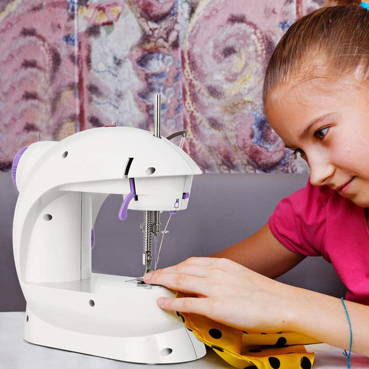 Mini máquina de coser Sm-202A