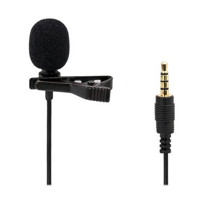 Microfono condensador de solapa Lavalier