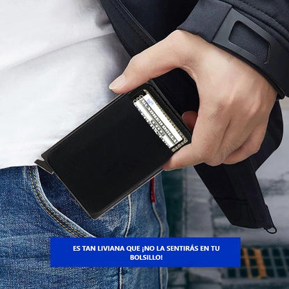 Billetera Inteligente RFID De Metal