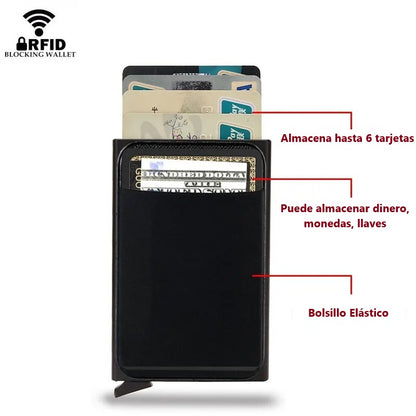 Billetera Inteligente RFID De Metal